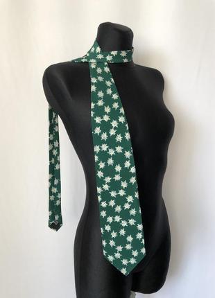 Эдельвейс зеленый галстук