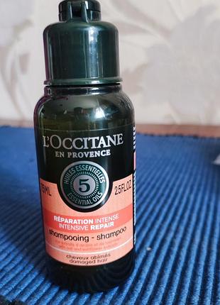 Шампунь "інтенсивне відновлення" l'occitane aromachologie intense repairing shampoo