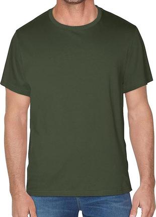 Футболки fruit of the loom. куплені в сша. колір military green