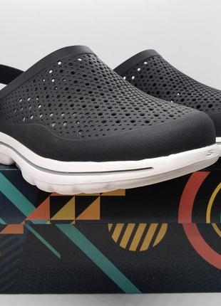 Суперскіткі зручні пляжні м'які шльопанці крокси skechers ulta go оригінал3 фото