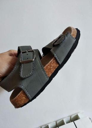 Зручні шкіряні сандалі - босоніжки bobbi shoes. розмір 29.2 фото