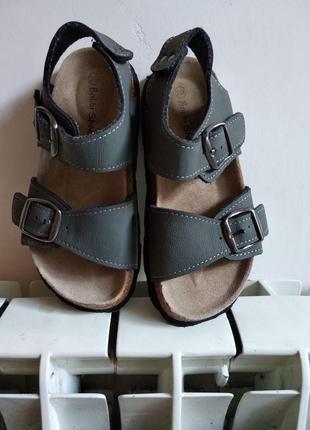 Зручні шкіряні сандалі - босоніжки bobbi shoes. розмір 29.3 фото