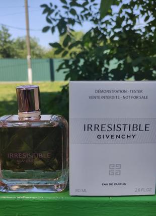 Парфюмированная вода тестер объем 80 мл.  givenchy irresistible