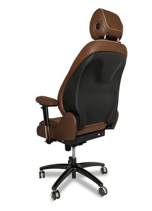 Офісне крісло із оригінального сидіння авто mercedes-benz c-class amg /  офисное кресло из оригинального сидения авто mercedes-benz c-class amg.2 фото