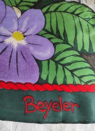 Шелковый платок beyeler, художник gisela buowberger, нюанс