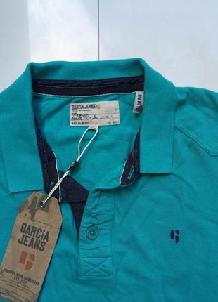 Поло теніска чоловіча garcia solid men polo 2