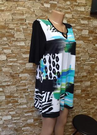 Удлененная футболка,сукня,сукня,туніка,шикарна футболка,бавовна,туреччина3 фото