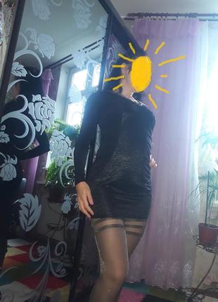 Романтическое мини платье, 44/46 размер