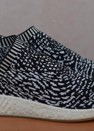 Чорно-білі чоловічі кросівки adidas nmd cs2, 42 розмір. оригінал