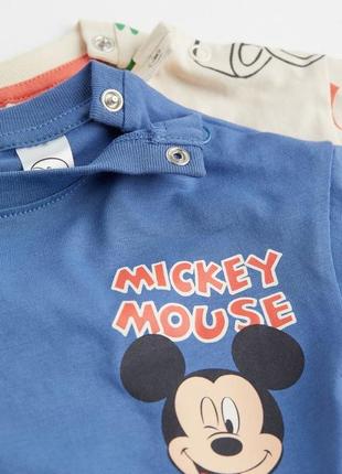 Футболка h&m міккі 2-3 рокі 98 см 3-4 роки 104 см disney mickey mouse5 фото