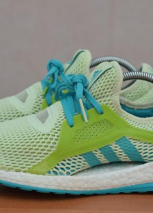 Салатові жіночі кросівки adidas pureboost x, 40 розмір. оригінал5 фото