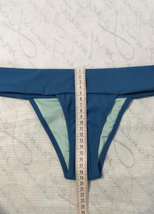 Купальник victoria’s secret xs бразилиана triangle top brazilian swim bottom бразиліана трикутники синій8 фото