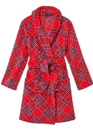 Плюшевый халат victoria's secret short cozy robe