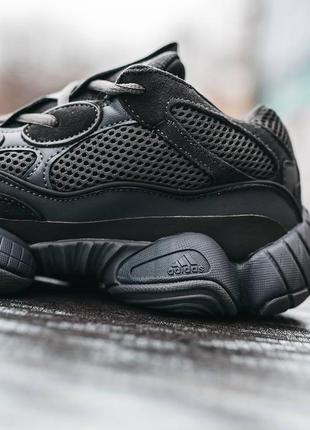 Кросівки yeezy 500 «utility black»5 фото