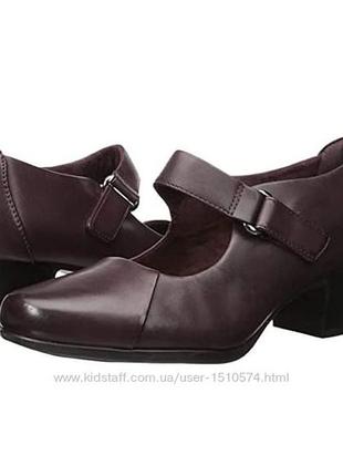 Р. 38, 38.5, 39  .clarks кожаные туфли  оригинал