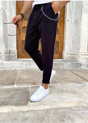 Легкие стильные брюки из хлопка турецкого производства