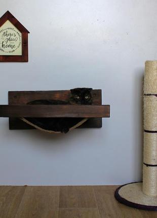 Лежанка гамак для кота сабакі будиночок для кота собаки гамак для кішки будиночок для кота собаки матрацик1 фото