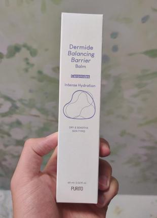 Увлажняющий барьерный бальзам purito dermide balancing barrier balm, 60 мл2 фото