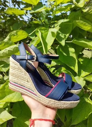Плетенки босоножки 🌿 платформа сандалии танкетка