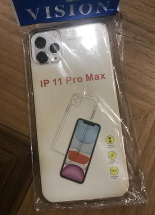 Силиконовый чехол на 11 pro max