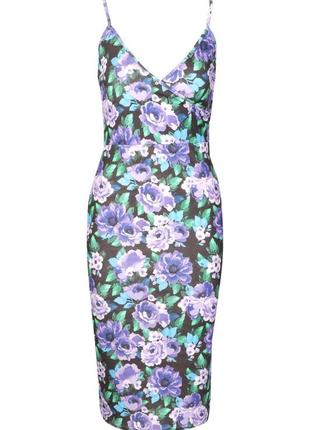 Нове!ідеальне квіткове плаття – футляр з імітацією запаху2 фото
