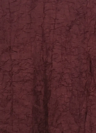Порт'єрна тканина жатка темно-бордового кольору1 фото