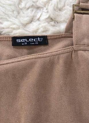 Сарафан еко замш 3