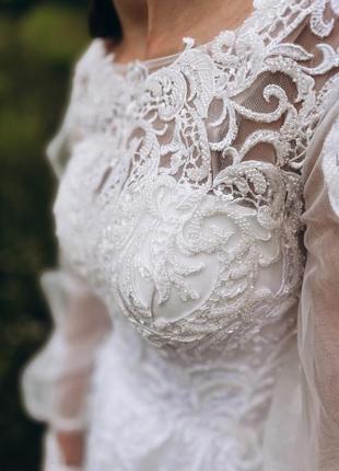 Весільна сукня на 160-170 см3 фото