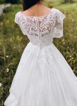 Весільна сукня на 160-170 см5 фото