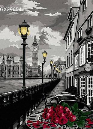 Картина за номерами лондонська набережна 40х50см rainbowart в наявності