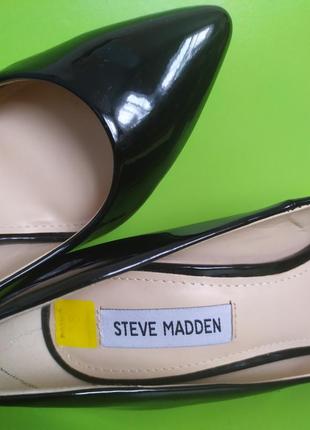 Чёрные туфли лодочки steve madden, 388 фото