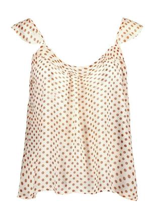 Милая майка с рюшками topshop