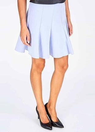 Стильна спідничка лавандово-блакитного кольору