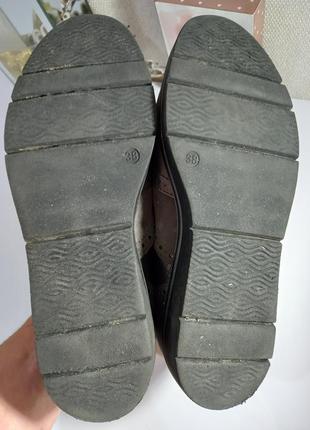 Фирменные женские туфли броги graceland7 фото