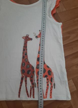 Набор футболок, маек с жирафами4 фото