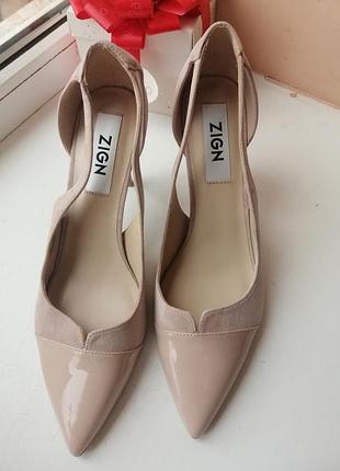 Туфлі 43р замша zign