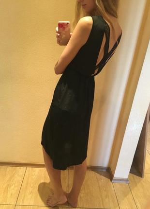 Вечернее платье asos с кружевной спинкой2 фото