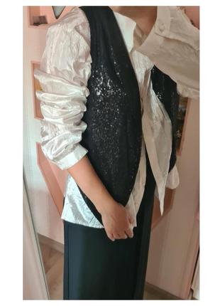 Крута жилетка в паєтки , с