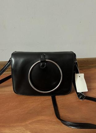 Sale❗️чорна маленька сумочка через плече