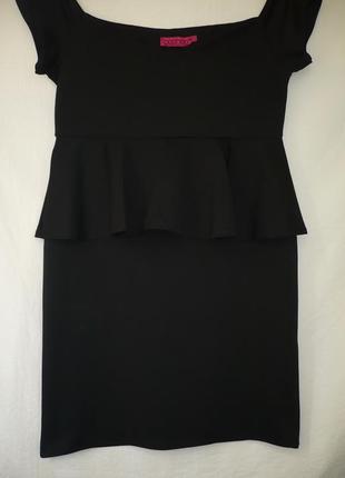 Сукня чорна, плаття класика р.22