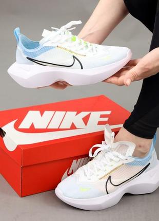 Nike vista lite white blue блакитні жіночі легкі кросівки найк віста на літо блакитні жіночі кросівки весна літо