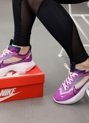Nike vista lite purple фіолетові жіночі легкі кросівки найк віста на літо яркие фиолетовые сиреневые женские кроссовки весна лето9 фото
