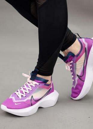 nike grapes vista lite purple фіолетові жіночі легкі кросівки найк віста на літо яскраві фіолетові бузкові жіночі кросівки весна літо