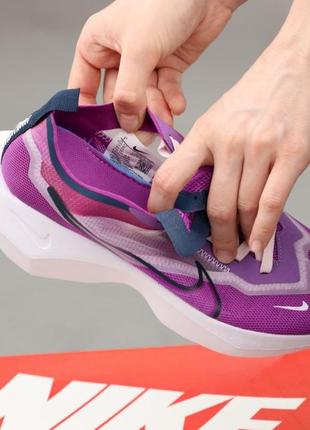 Nike vista lite purple фіолетові жіночі легкі кросівки найк віста на літо яркие фиолетовые сиреневые женские кроссовки весна лето7 фото