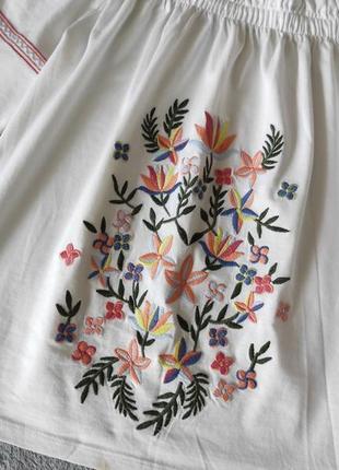 Блузка с вышивкой dorothy perkins3 фото