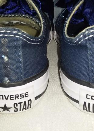 Кеды converse для девочки р.28,5 ст.17,5-19см8 фото