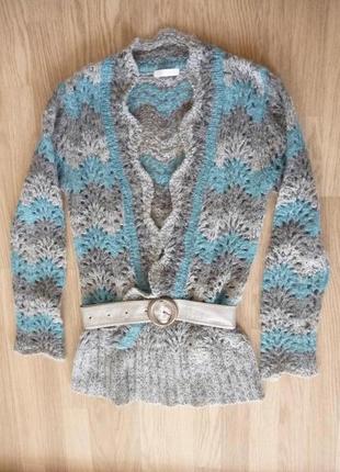 Кардиган-светр з глибоким вирізом2 фото