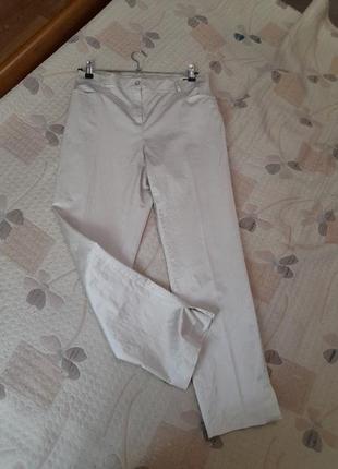 Вкорочені котонові легкі брюки італія на л м2 фото
