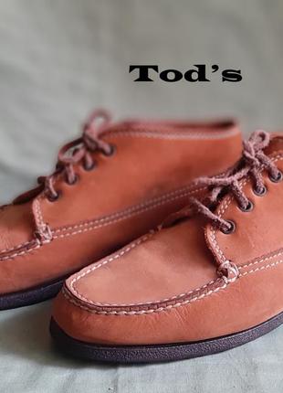 Tod's туфлі,топсайдер,макасины.