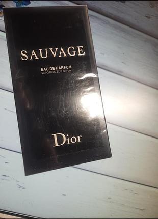 Cristian dior sauvage 100мл eau de parfum 100мл оригінал діор саваж парфум чоловіча парфумована вода парфуми діор саваж оригінал чоловічий парфум
